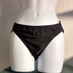 Island escape size10 Black Bikini Bottoms